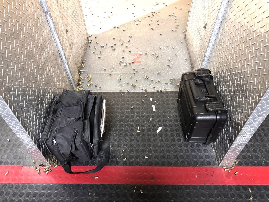 Condition1 case at the range on the floor.